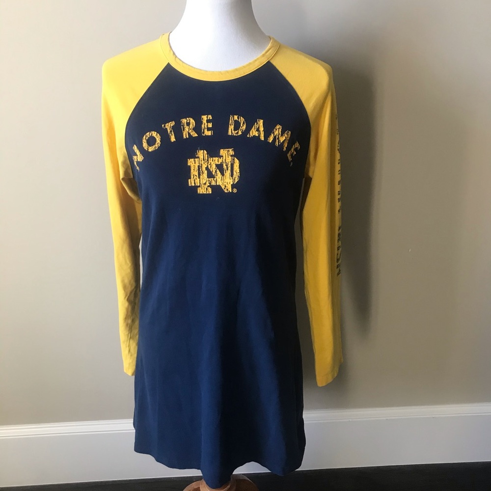Notre Dame tshirt dress